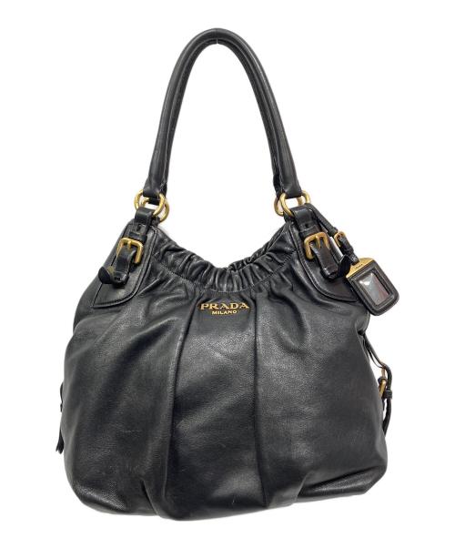 PRADA（プラダ）PRADA (プラダ) ハンドバッグ ブラックの古着・服飾アイテム