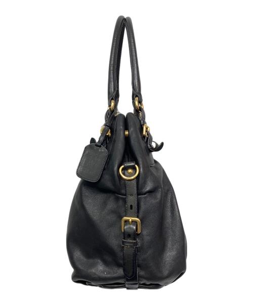 PRADA（プラダ）PRADA (プラダ) ハンドバッグ ブラックの古着・服飾アイテム