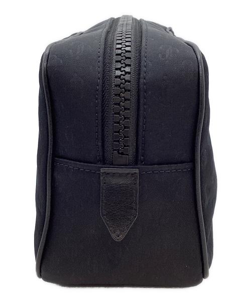 JIMMY CHOO（ジミーチュウ）JIMMY CHOO (ジミーチュウ) クラッチバッグ ブラックの古着・服飾アイテム