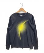 DIESELディーゼル）の古着「プリントカットソー」｜ブラック×イエロー