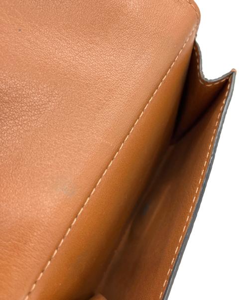 LOEWE（ロエベ）LOEWE (ロエベ) 3つ折り財布 ブラウンの古着・服飾アイテム