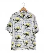 WACKO MARIAワコマリア）の古着「アロハシャツ」｜ブルー