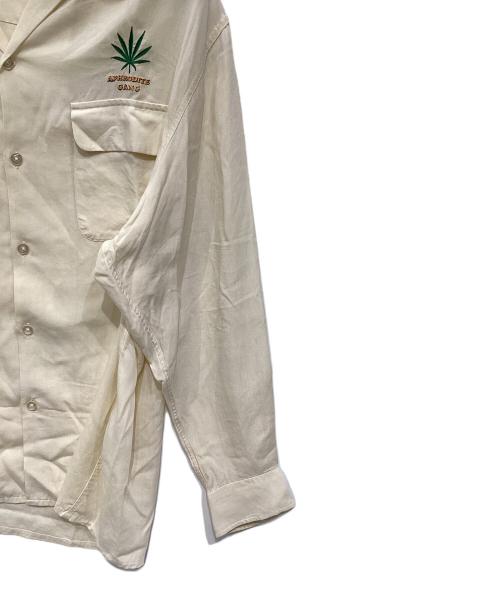 WACKO MARIA（ワコマリア）WACKO MARIA (ワコマリア) BUDSPOOL (バッズプール) アロハシャツ ベージュ サイズ:XLの古着・服飾アイテム