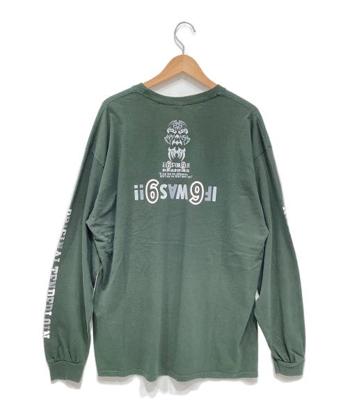 GILDAN（ギルダン）GILDAN (ギルダン) TENDERLOIN (テンダーロイン) ロングスリーブカットソー グリーン サイズ:XLの古着・服飾アイテム