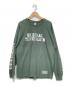 GILDAN（ギルダン）の古着「ロングスリーブカットソー」｜グリーン