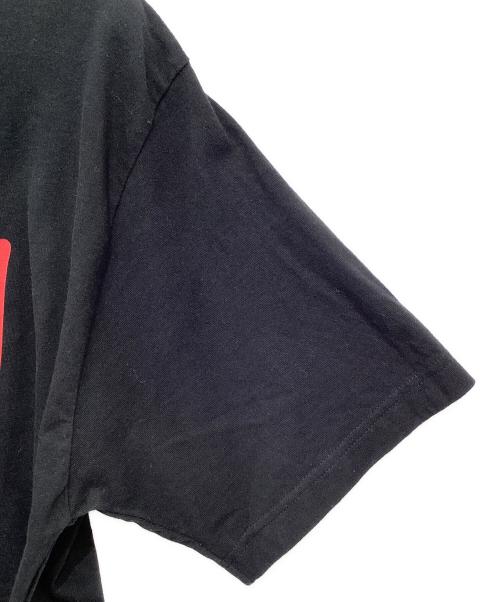 NEIGHBORHOOD（ネイバーフッド）NEIGHBORHOOD (ネイバーフッド) PUBLIC ENEMY (パブリック エネミー) プリントTシャツ ブラック×レッド サイズ:Lの古着・服飾アイテム