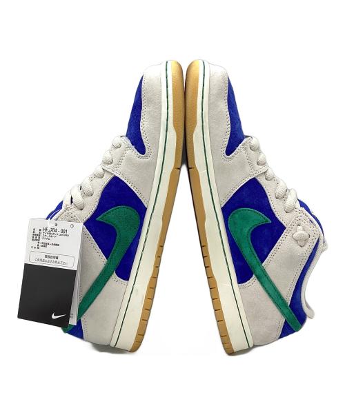 NIKE（ナイキ）NIKE (ナイキ) SB DUNK LOW PRO phantom/malachite-hyper royal ブルー×ホワイト サイズ:28cm 未使用品の古着・服飾アイテム