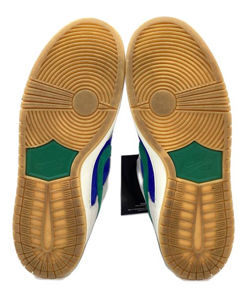 NIKE（ナイキ）NIKE (ナイキ) SB DUNK LOW PRO phantom/malachite-hyper royal ブルー×ホワイト サイズ:28cm 未使用品の古着・服飾アイテム