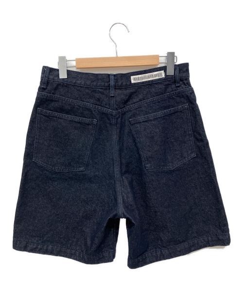 UNIVERSAL PRODUCTS.（ユニバーサルプロダクツ）UNIVERSAL PRODUCTS. (ユニバーサルプロダクツ) バギーデニムショーツ ネイビー サイズ:Mの古着・服飾アイテム