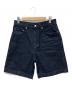 UNIVERSAL PRODUCTS.（ユニバーサルプロダクツ）の古着「バギーデニムショーツ」｜ネイビー