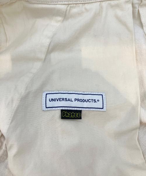 UNIVERSAL PRODUCTS.（ユニバーサルプロダクツ）UNIVERSAL PRODUCTS. (ユニバーサルプロダクツ) PHATEE (ファティー) HEMP GARMENT DYED OVER PANTS アイボリー サイズ:Mの古着・服飾アイテム