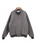 UNIVERSAL PRODUCTS.ユニバーサルプロダクツ）の古着「WOOL BLOUSON」｜ブラック