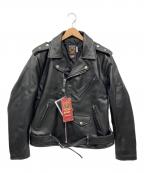Schottショット）の古着「ワンスター ニューネイキッド レザージャケット」｜ブラック
