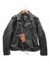 Schott（ショット）の古着「ワンスター ニューネイキッド レザージャケット」｜ブラック
