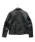 Schott (ショット) ワンスター ニューネイキッド レザージャケット ブラック サイズ:40 TALL 未使用品：75000円