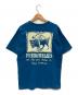 freewheelers (フリーホイーラーズ) POWER WEAR (パワーウェア) プリントTシャツ ブルー×ホワイト サイズ:L：7000円