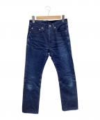 IRON HEARTアイアンハート）の古着「19ozデニムパンツ」｜ネイビー