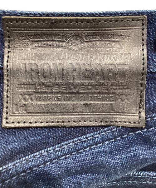 IRON HEART（アイアンハート）IRON HEART (アイアンハート) 19ozデニムパンツ ネイビー サイズ:W28の古着・服飾アイテム