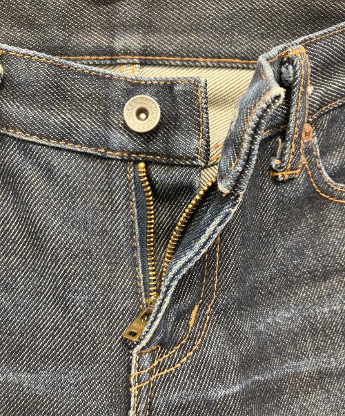 IRON HEART（アイアンハート）IRON HEART (アイアンハート) 21oz EXTRA HEAVY フレアデニムパンツ ネイビー サイズ:W28の古着・服飾アイテム