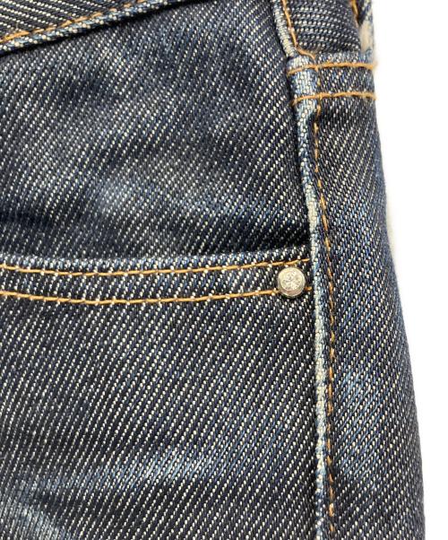 IRON HEART（アイアンハート）IRON HEART (アイアンハート) 21oz EXTRA HEAVY フレアデニムパンツ ネイビー サイズ:W28の古着・服飾アイテム