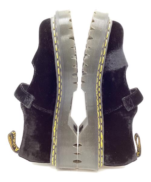 Dr.Martens（ドクターマーチン）Dr.Martens (ドクターマーチン) Heaven by Marc Jacobs (ヘブンバイマークジェイコブス) ベルベットシューズ ブラック サイズ:24cmの古着・服飾アイテム