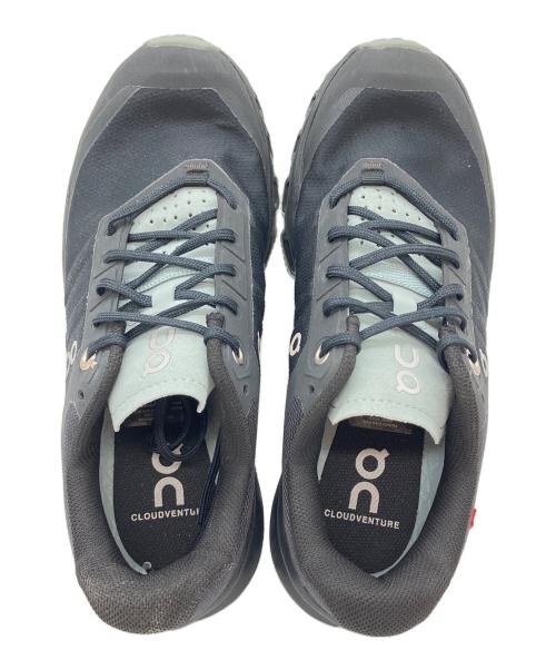 on（オン）on (オン) cloudventure ブラック×グレー サイズ:22の古着・服飾アイテム