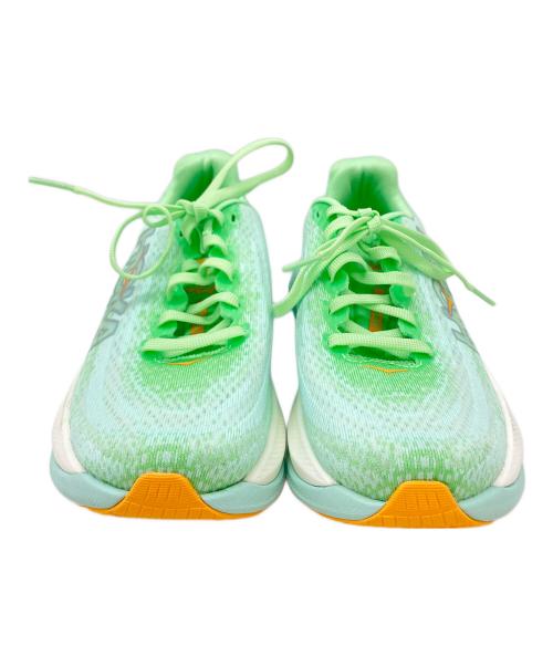 HOKAONEONE（ホカオネオネ）HOKAONEONE (ホカオネオネ) MACH X ライトグリーン サイズ:22の古着・服飾アイテム