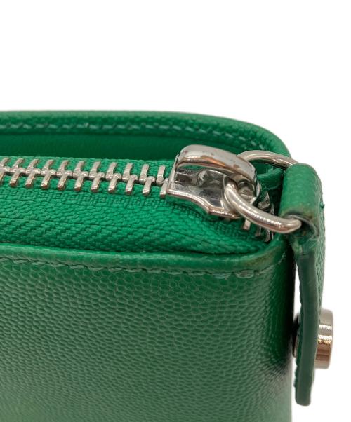 Vivienne Westwood（ヴィヴィアンウエストウッド）Vivienne Westwood (ヴィヴィアンウエストウッド) 2つ折り財布 グリーンの古着・服飾アイテム