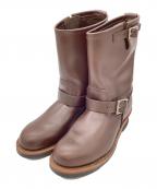 RED WINGレッドウィング）の古着「エンジニアブーツ」｜ブラウン