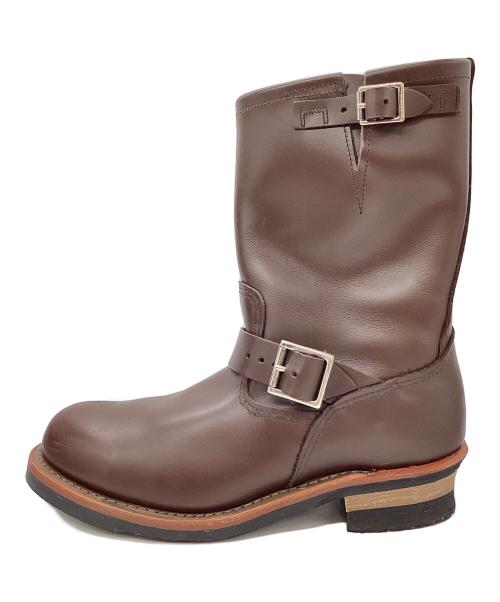 RED WING（レッドウィング）RED WING (レッドウィング) エンジニアブーツ ブラウン サイズ:27.5cmの古着・服飾アイテム