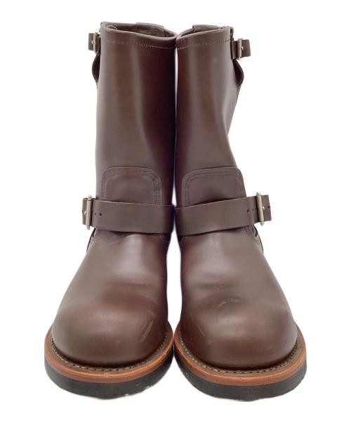 RED WING（レッドウィング）RED WING (レッドウィング) エンジニアブーツ ブラウン サイズ:27.5cmの古着・服飾アイテム