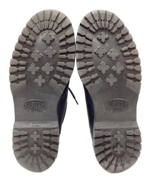 MHL（エムエイチエル）MHL (エムエイチエル) モカシンシューズ ブラック サイズ:27.5の古着・服飾アイテム