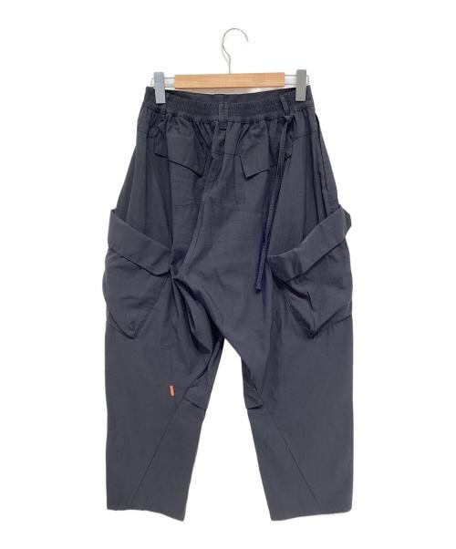 GOOPiMADE（グーピーメイド）GOOPiMADE (グーピーメイド) ワイドカーゴパンツ ダークグレー サイズ:Sの古着・服飾アイテム