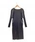 PLEATS PLEASE (プリーツプリーズ) 長袖ワンピース ブラック サイズ:L：26000円