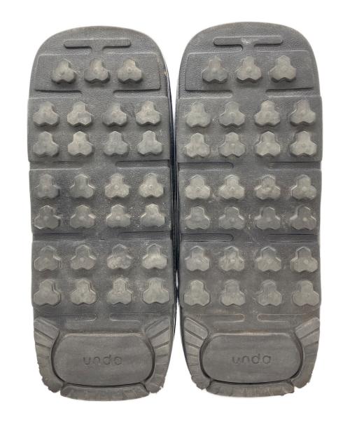 goyemon unda（ゴエモン ウエダ）goyemon unda (ゴエモン ウエダ) WHITE MOUNTAINEERING (ホワイトマウンテ二アニング) 雪駄サンダル グリーン×ネイビー サイズ:Ｌの古着・服飾アイテム