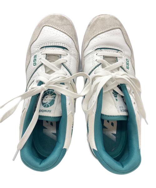 NEW BALANCE（ニューバランス）NEW BALANCE (ニューバランス) 550 ホワイト×グリーン サイズ:24cmの古着・服飾アイテム