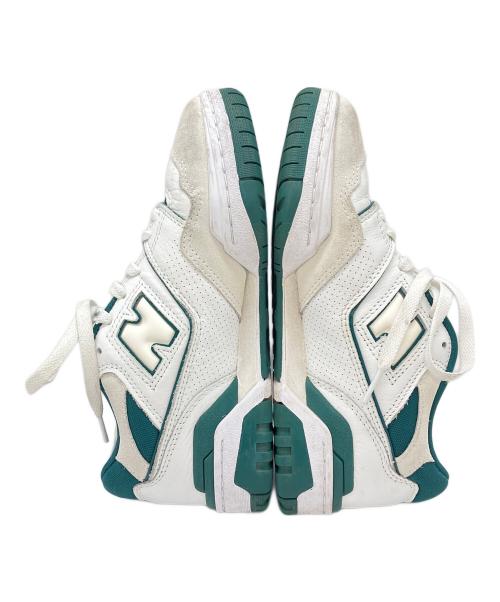 NEW BALANCE（ニューバランス）NEW BALANCE (ニューバランス) 550 ホワイト×グリーン サイズ:24cmの古着・服飾アイテム