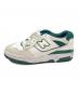 NEW BALANCE (ニューバランス) 550 ホワイト×グリーン サイズ:24cm：8000円
