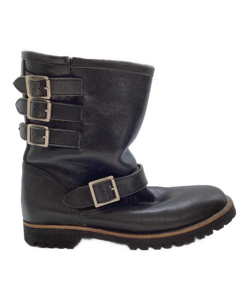 TAO COMME des GARCONS（タオ コムデギャルソン）TAO COMME des GARCONS (タオ コムデギャルソン) エンジニアブーツ ブラック サイズ:Lの古着・服飾アイテム