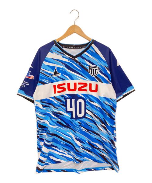 CITY（シティ）CITY (シティ) ゲームシャツ ブルー サイズ:Freeの古着・服飾アイテム