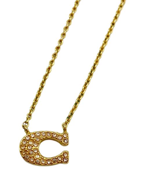 COACH（コーチ）COACH (コーチ) ネックレス ゴールドカラーの古着・服飾アイテム