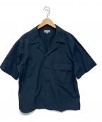 MARGARET HOWELLマーガレットハウエル）の古着「半袖シャツ」｜ネイビー