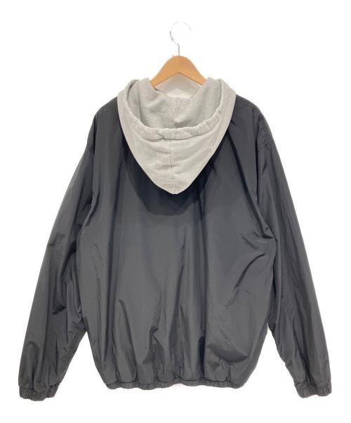 thisisneverthat（ディスイズネバーザット）thisisneverthat (ディスイズネバーザット) フードジャケット ブラック×グレー サイズ:XLの古着・服飾アイテム