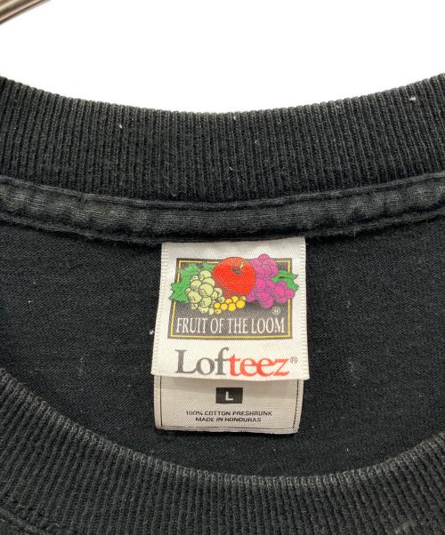 FRUIT OF THE LOOM lofteez（フルーツオブザルーム）FRUIT OF THE LOOM lofteez (フルーツオブザルーム) 半袖カットソー ブラック サイズ:Lの古着・服飾アイテム