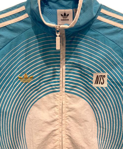 adidas（アディダス）adidas (アディダス) NTS Radio (NTSラジオ) トラックジャケット スカイブルー サイズ:Lの古着・服飾アイテム