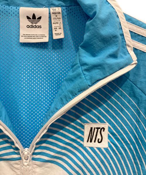 adidas（アディダス）adidas (アディダス) NTS Radio (NTSラジオ) トラックジャケット スカイブルー サイズ:Lの古着・服飾アイテム