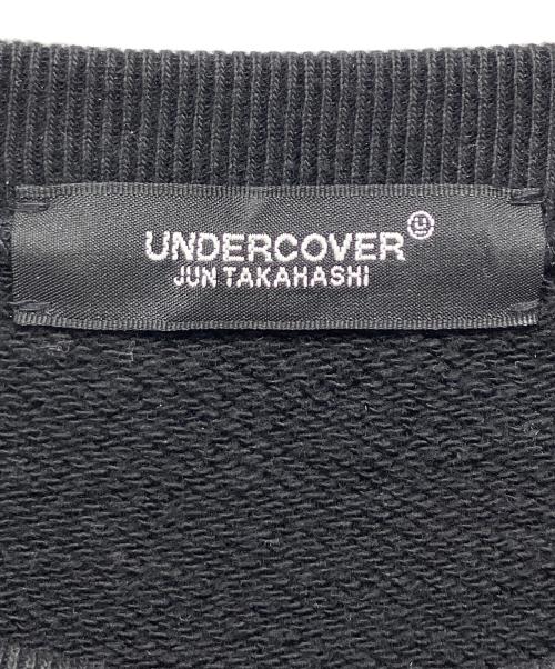 UNDERCOVER（アンダーカバー）UNDERCOVER (アンダーカバー) SWEAT UGIZ/BLACK ブラック×ホワイト サイズ:5の古着・服飾アイテム