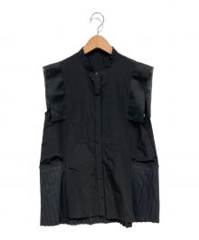 CITY（シティ）の古着「ノースリーブブラウス」｜ブラック