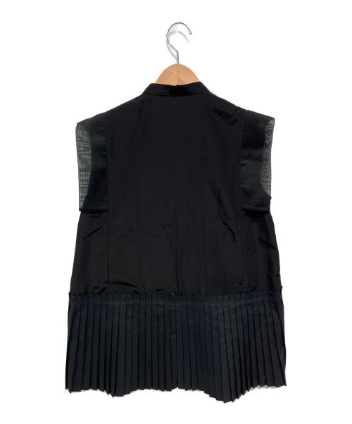 CITY（シティ）CITY (シティ) ノースリーブブラウス ブラック サイズ:Free 未使用品の古着・服飾アイテム