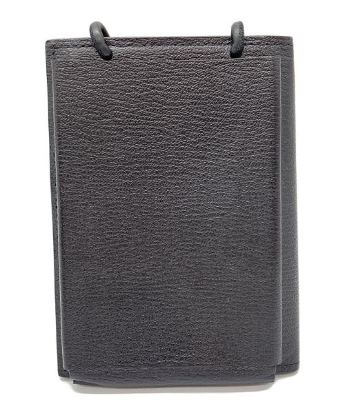 l'arcobaleno（ラルコバレーノ）l'arcobaleno (ラルコバレーノ) スマートショルダーウォレット ブラックの古着・服飾アイテム